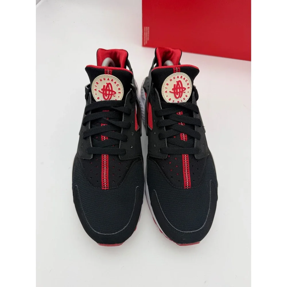 Nike Air Huarache Mens Black University Red Anthracite 318429-016 Size 10.5